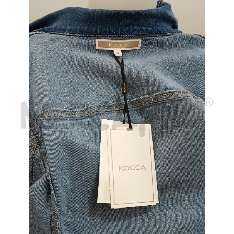 GIUBBINO DONNA KOCCA JEANS BLU INSERTO STRISCIA STRASS | Mercatino dell'Usato Torino tenivelli 5
