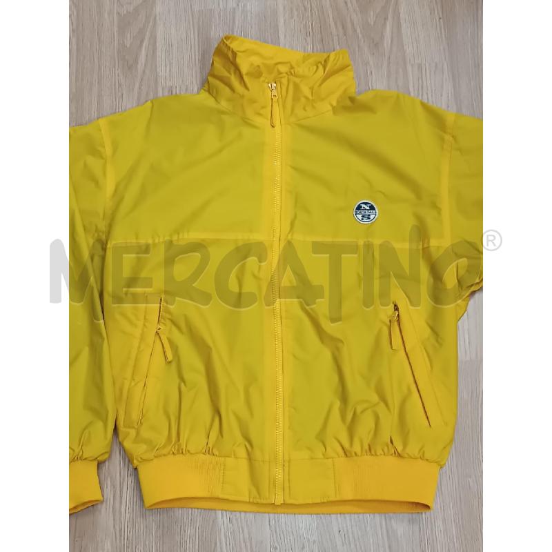 GIUBBINO UOMO IMPERMEABILE NORTH SAILS GIALLO INTERNO BLUNOTTE  | Mercatino dell'Usato Torino tenivelli 1