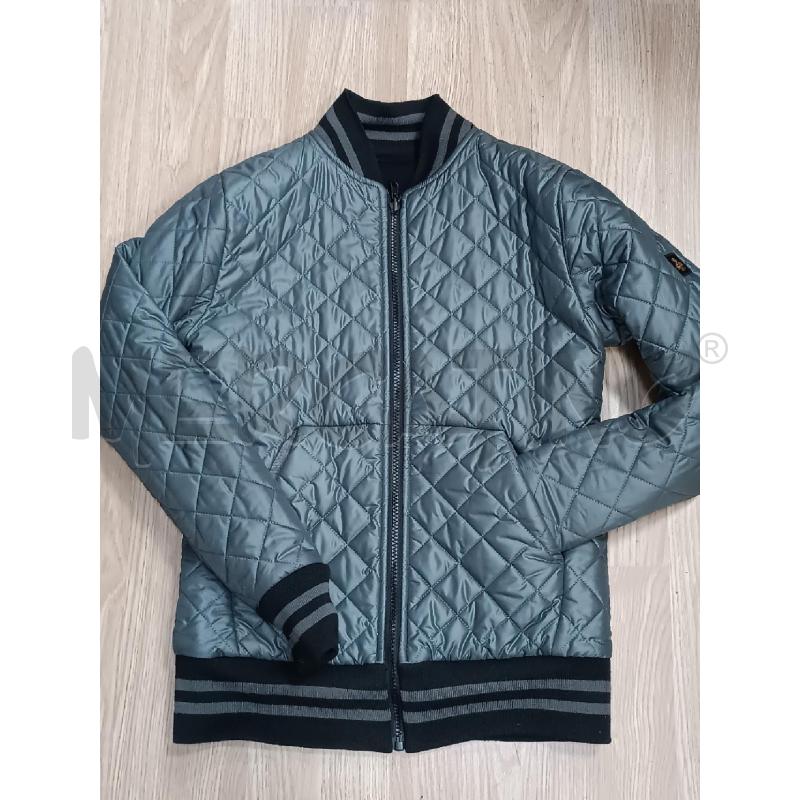 GIUBBINO UOMO REFRIGIWEAR DOUBLEFACE NERO GRIGIO TRAPUNTATO | Mercatino dell'Usato Torino tenivelli 1