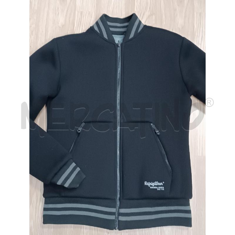 GIUBBINO UOMO REFRIGIWEAR DOUBLEFACE NERO GRIGIO TRAPUNTATO | Mercatino dell'Usato Torino tenivelli 3