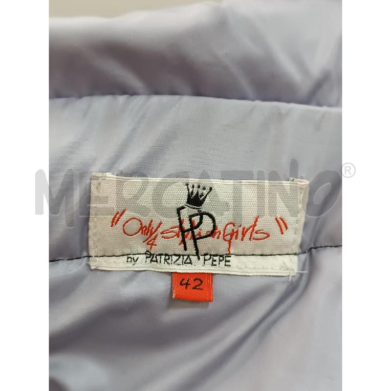 GIUBBOTTO DONNA PATRIZIA PEPE NERO INTERNO LILLA 3/4 | Mercatino dell'Usato Torino tenivelli 4