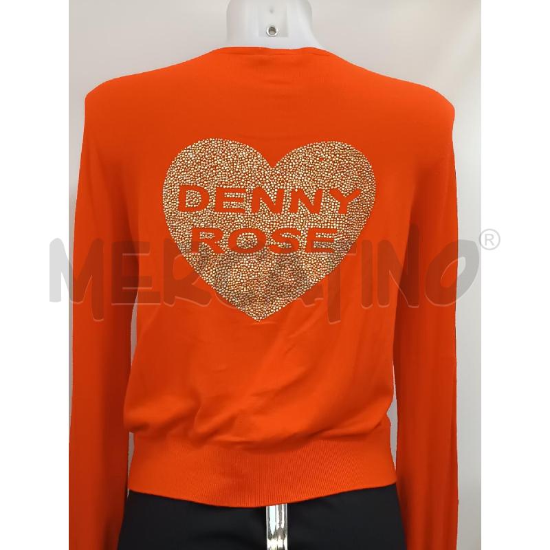 GOLFINO DONNA DENNY ROSE ROSSO CUORE DI STRASS DIETRO  | Mercatino dell'Usato Torino tenivelli 2