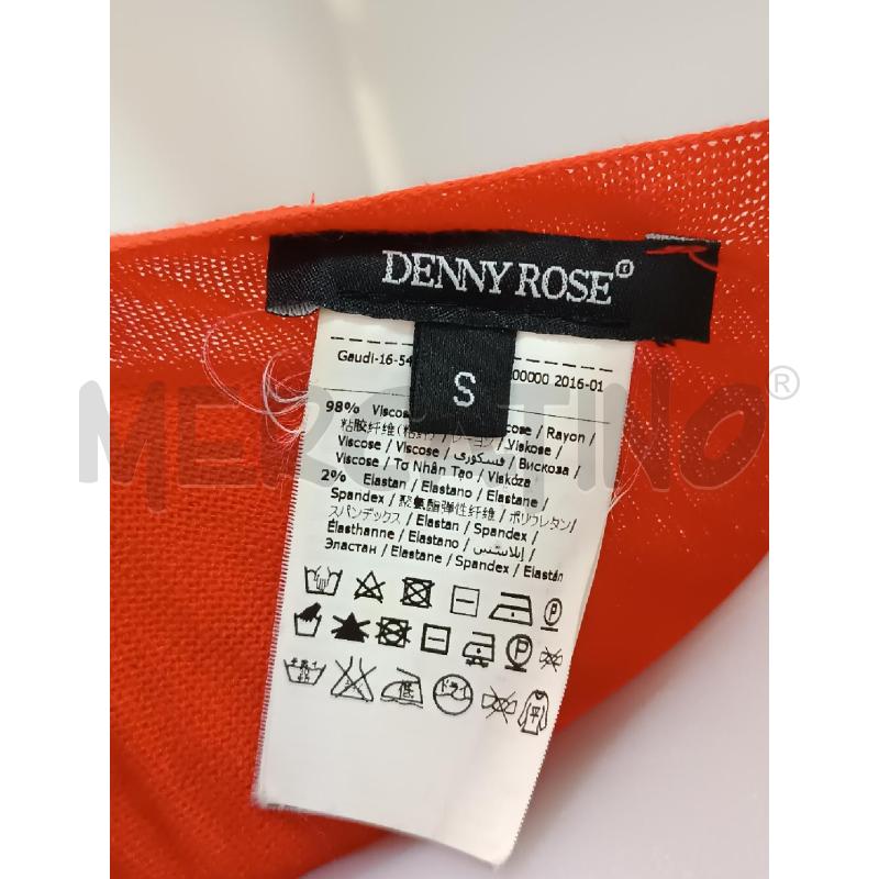 GOLFINO DONNA DENNY ROSE ROSSO CUORE DI STRASS DIETRO  | Mercatino dell'Usato Torino tenivelli 4