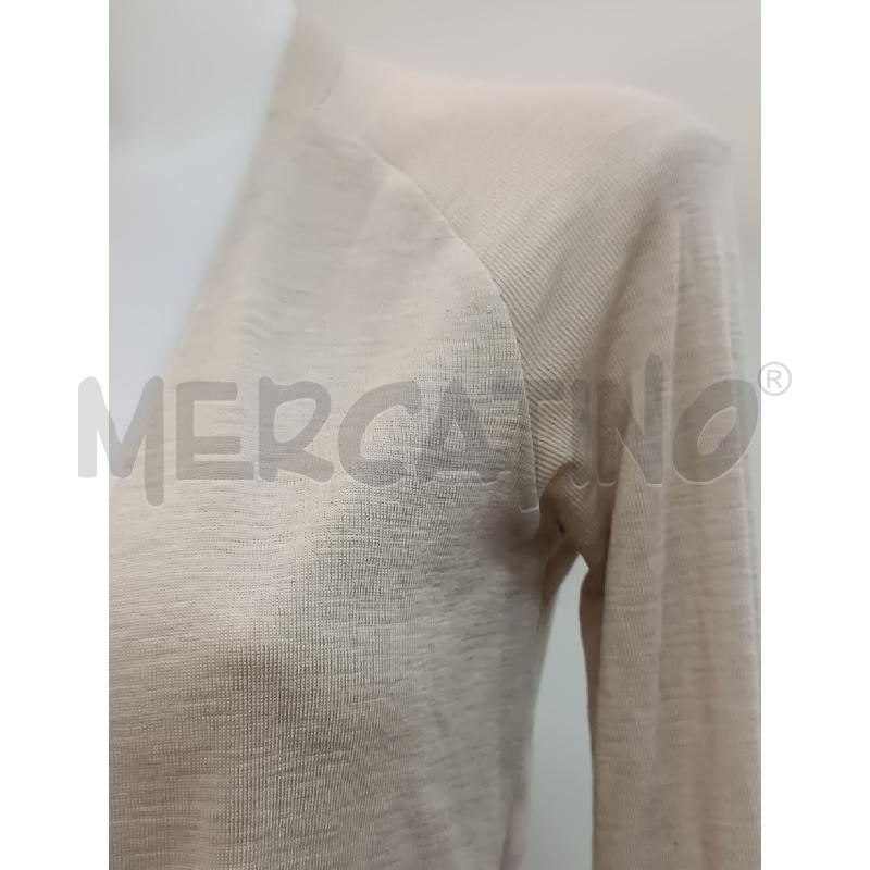GOLFINO DONNA PATRIZIA PEPE GREIGE CHIUSURA 6 BOTTONI  | Mercatino dell'Usato Torino tenivelli 2