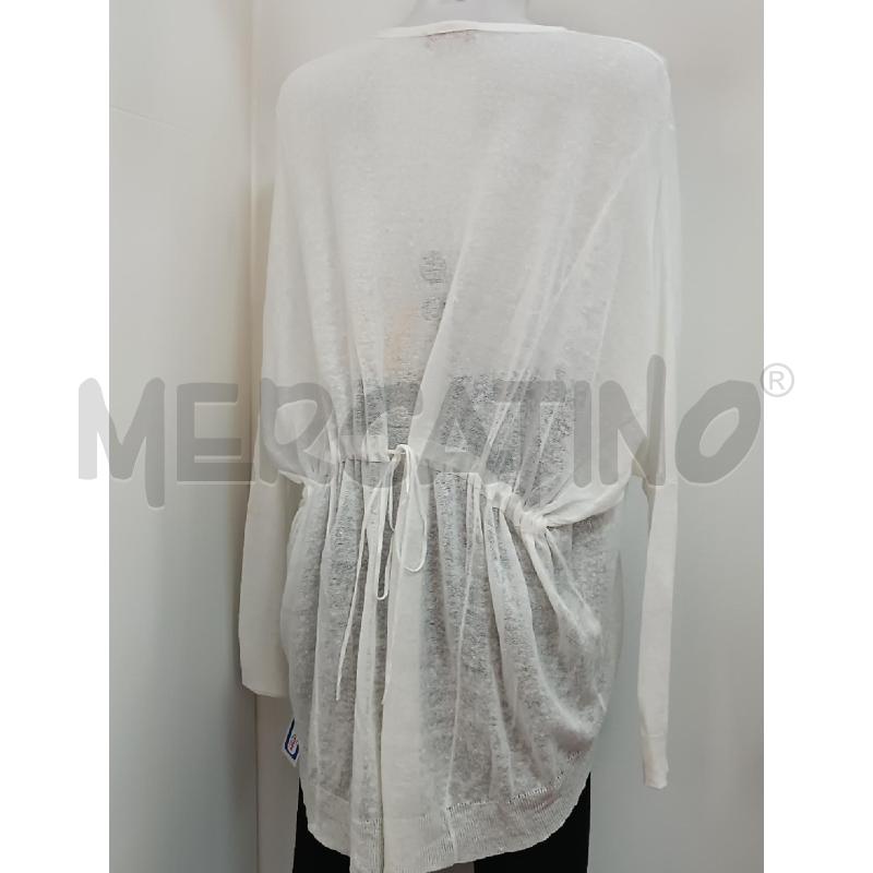 GOLFINO DONNA STEFANEL BIANCO COLLECTIBLE ELASTICO NELLA SCHIENA   | Mercatino dell'Usato Torino tenivelli 3