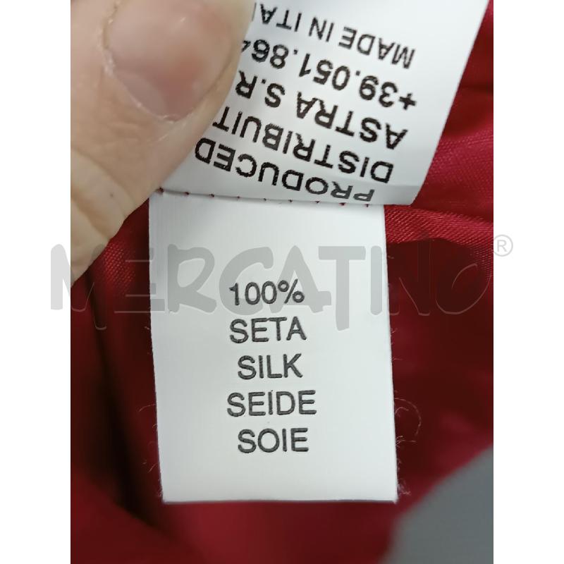 GONNA 100% SETA ROSSA DA ANNODARE IN VITA  | Mercatino dell'Usato Torino tenivelli 4