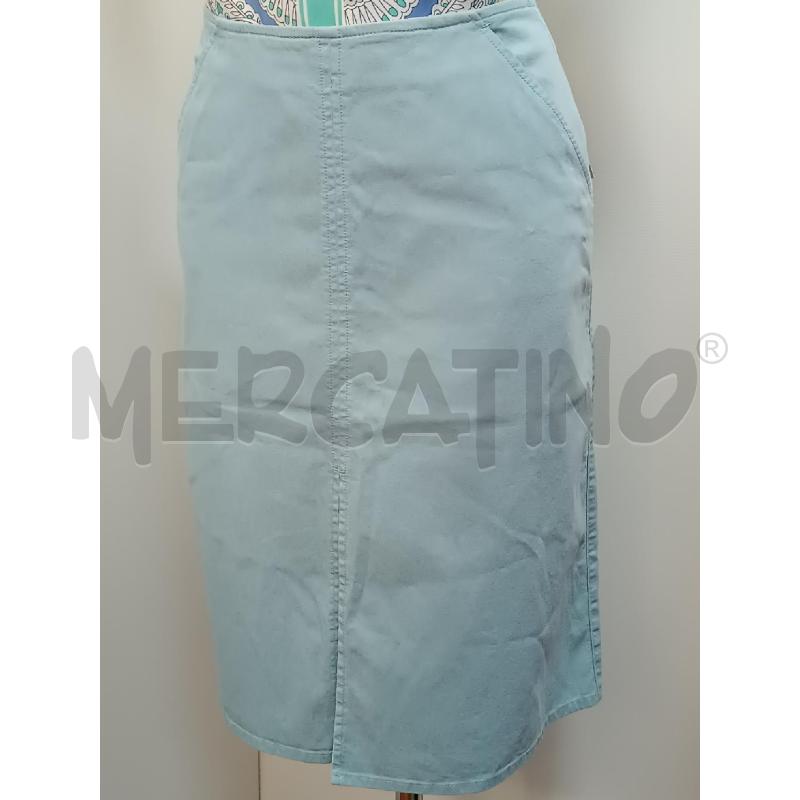GONNA ARMANI JEANS AZZURRA  | Mercatino dell'Usato Torino tenivelli 1