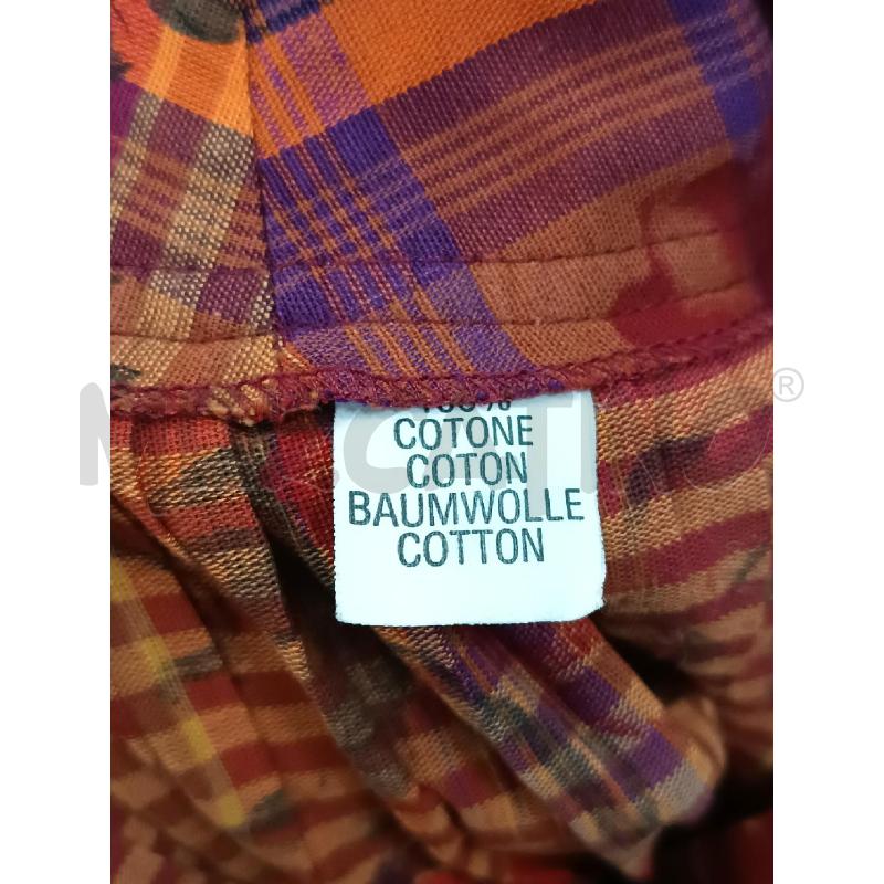 GONNA BLEU BLANE ROUGE ROSSO BORDEAUX FLOREALE | Mercatino dell'Usato Torino tenivelli 5