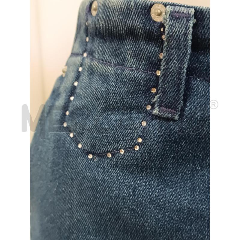 GONNA DI JEANS LEVIS LAVVAGGIO CLASSICO SPACCO DAVANTI STRASS  | Mercatino dell'Usato Torino tenivelli 2