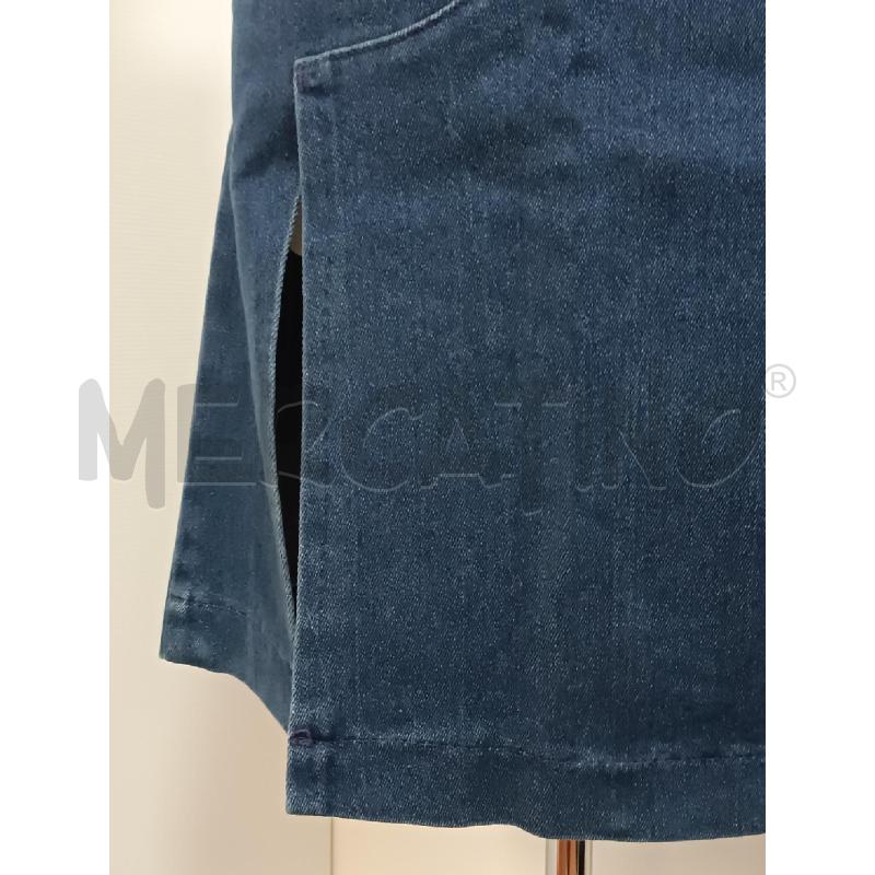 GONNA DI JEANS LEVIS LAVVAGGIO CLASSICO SPACCO DAVANTI STRASS  | Mercatino dell'Usato Torino tenivelli 3