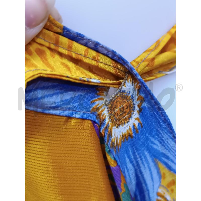 GONNA PORTAFOGLIO FANTASIA ARANCIONE VIOLA VENDITA WAGAS  | Mercatino dell'Usato Torino tenivelli 5