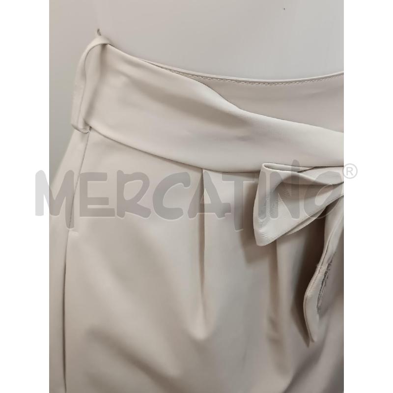 GONNA SFIZIO BEIGE TUBINO CON CINTURA  | Mercatino dell'Usato Torino tenivelli 3
