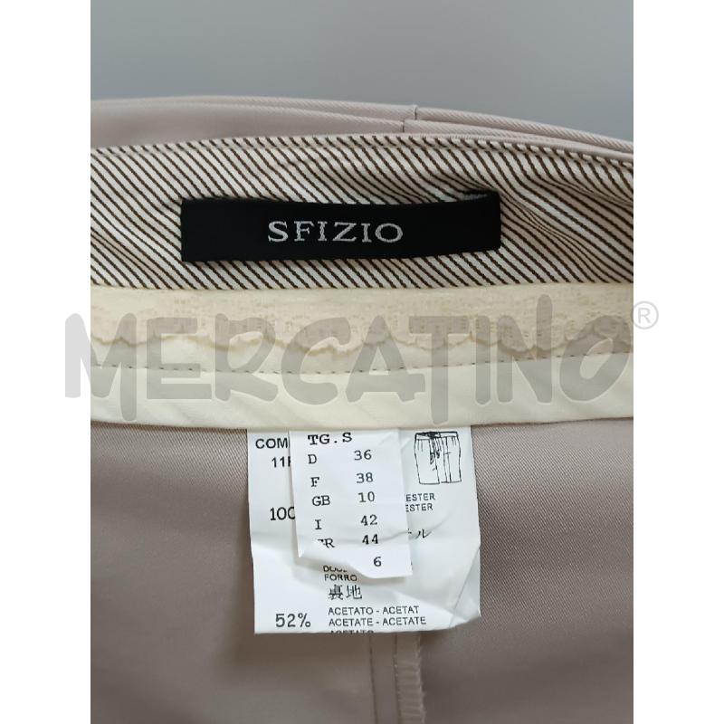 GONNA SFIZIO BEIGE TUBINO CON CINTURA  | Mercatino dell'Usato Torino tenivelli 5