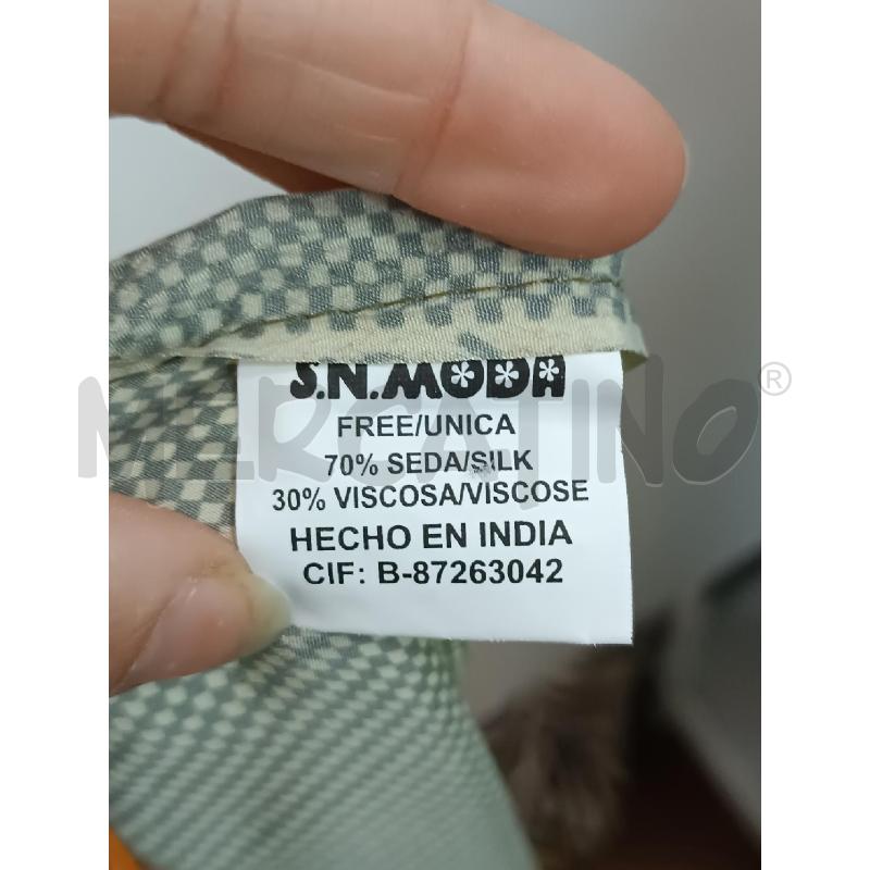 GONNA SN MODA PORTAFOGLIO DOUBLE FACE VERDE / BEIGE POIS  | Mercatino dell'Usato Torino tenivelli 4