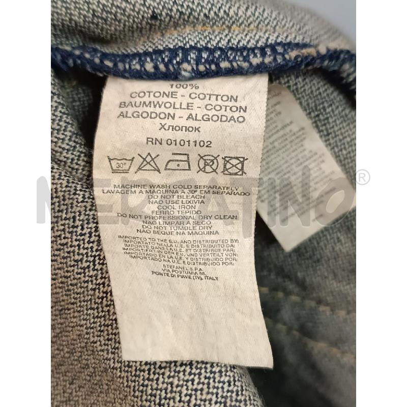 GONNA STEFANEL A PORTAFOGLIO JEANS LAVVAGGIO SCURO  | Mercatino dell'Usato Torino tenivelli 5