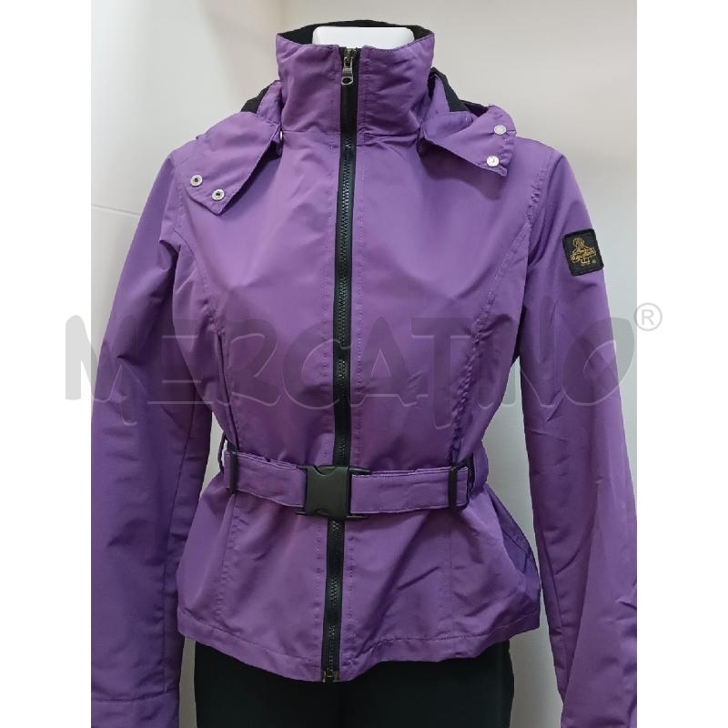 IMPERMEABILE DONNA REFRIGIWEAR VIOLA INTERNO NERO  | Mercatino dell'Usato Torino tenivelli 1