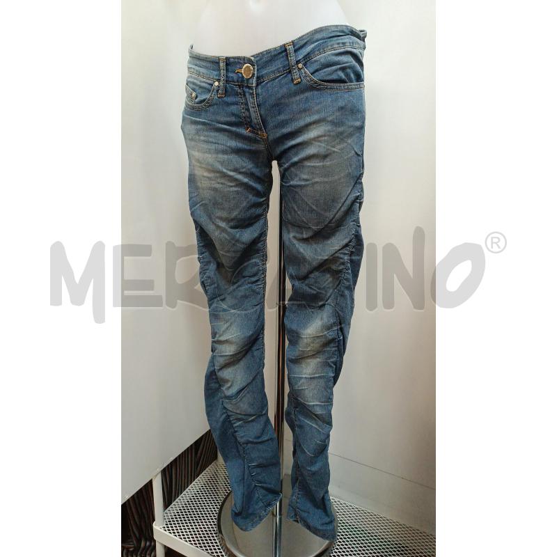 JEANS DONNA ELISABETTA FRANCHI CELYN B ARRICCIATO ELASTICIZZATO | Mercatino dell'Usato Torino tenivelli 1