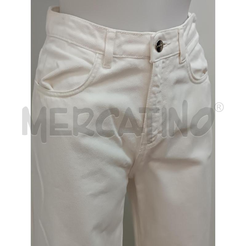 JEANS DONNA HINNOMINATE BIANCHI A PALAZZO | Mercatino dell'Usato Torino tenivelli 2