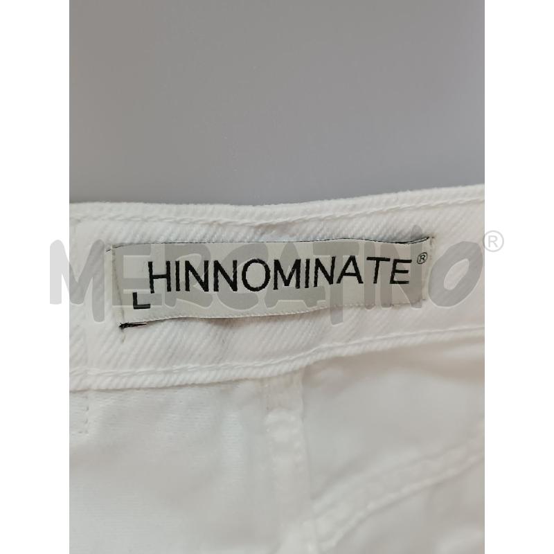JEANS DONNA HINNOMINATE BIANCHI A PALAZZO | Mercatino dell'Usato Torino tenivelli 5