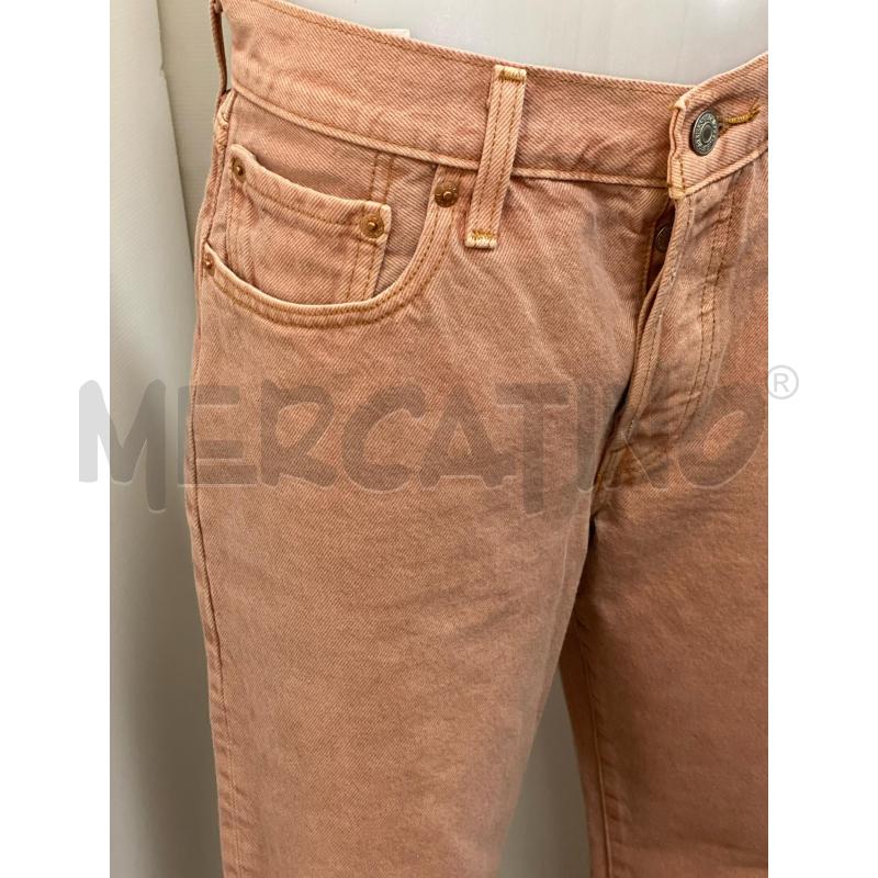 JEANS DONNA LEVIS 501 ROSA PESCA  | Mercatino dell'Usato Torino tenivelli 2