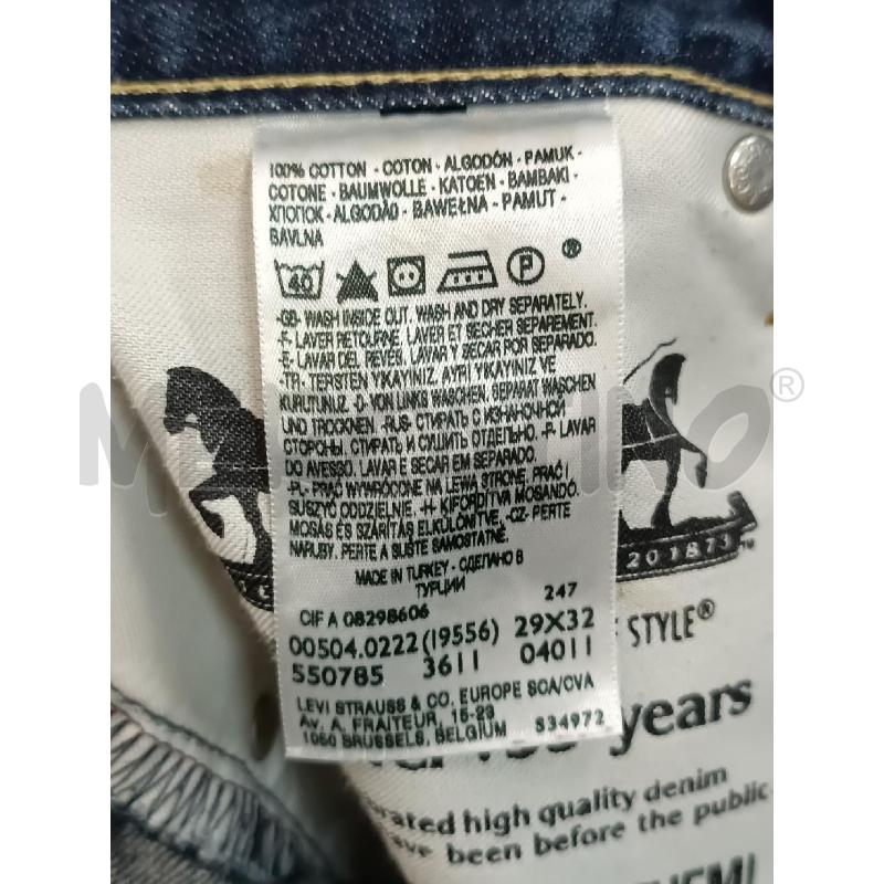 JEANS DONNA LEVIS STRAUSS LAVVAGGIO SCURO  | Mercatino dell'Usato Torino tenivelli 4