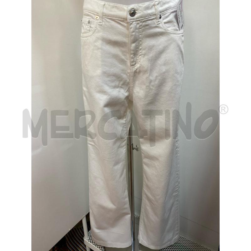 JEANS DONNA ROY ROGERS BIANCHI | Mercatino dell'Usato Torino tenivelli 1