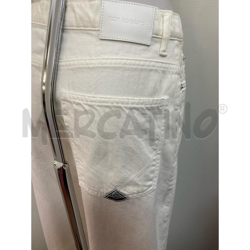 JEANS DONNA ROY ROGERS BIANCHI | Mercatino dell'Usato Torino tenivelli 4
