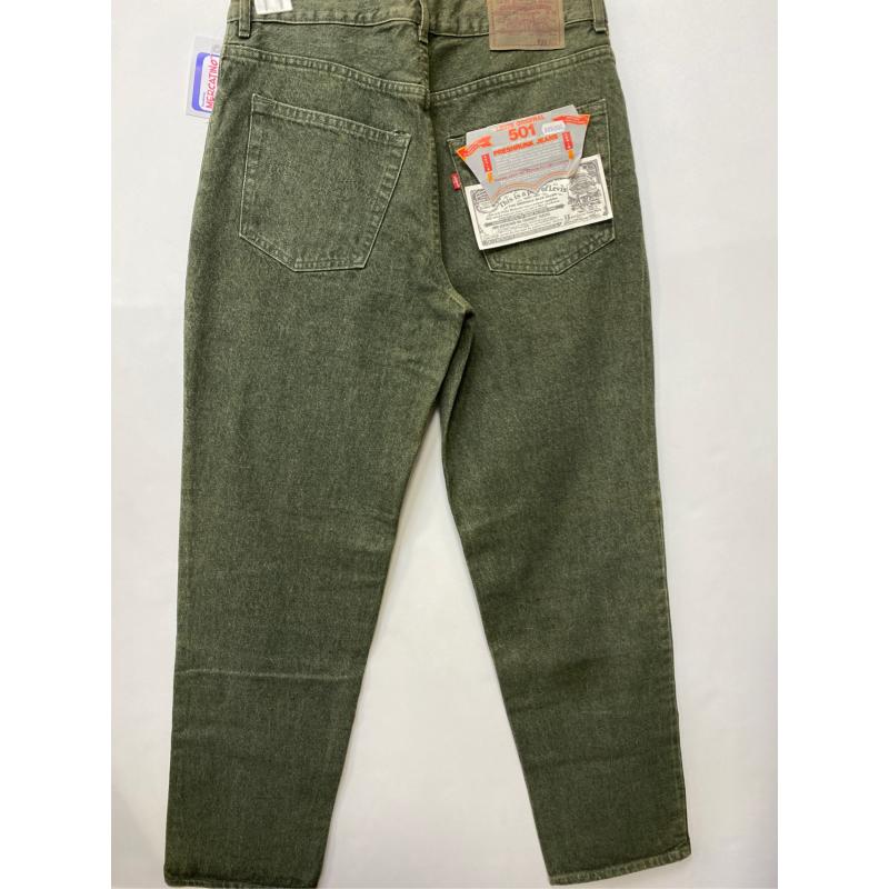 JEANS UOMO LEVI'S 501 W38 VERDE | Mercatino dell'Usato Torino tenivelli