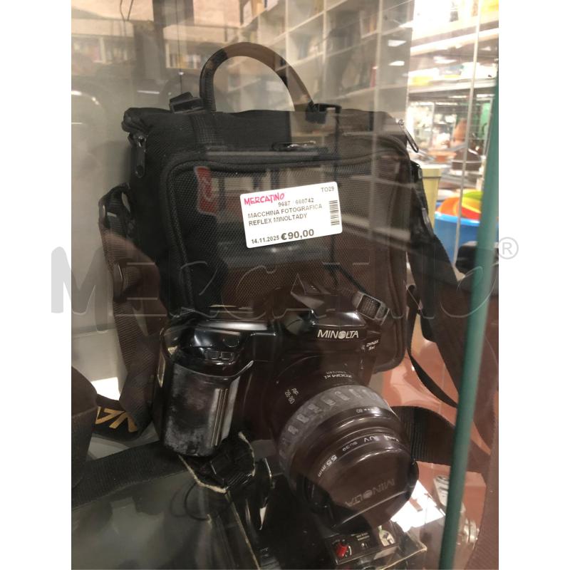 MACCHINA FOTOGRAFICA REFLEX MINOLTADYNAX SXI | Mercatino dell'Usato Torino tenivelli 1