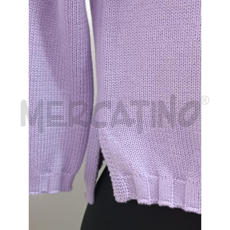 MAGLIA DONNA ANIS WHITE VIOLA MANICA 3/4 | Mercatino dell'Usato Torino tenivelli 3
