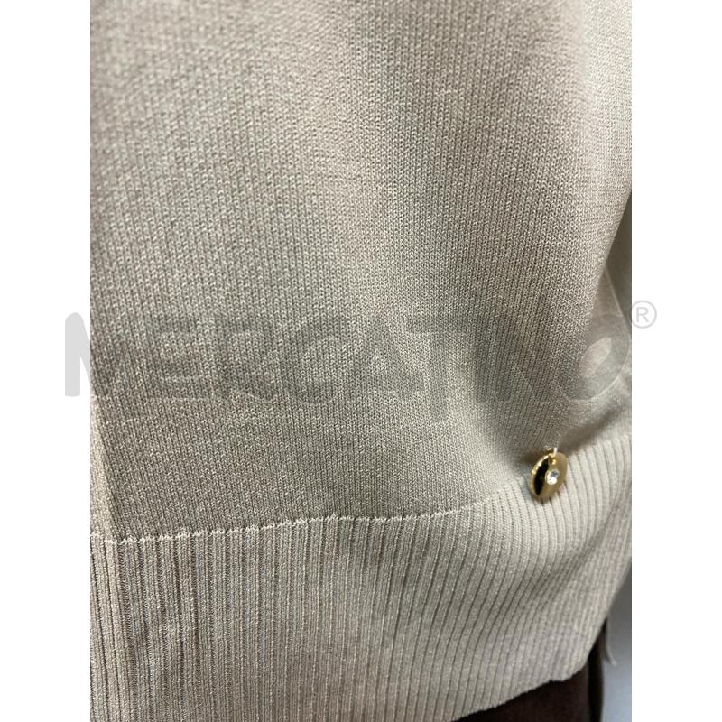 MAGLIA DONNA BLUOLTRE BEIGE MANICA 3/4 | Mercatino dell'Usato Torino tenivelli 3
