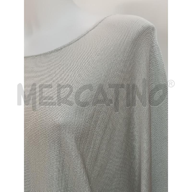 MAGLIA DONNA EXILIA GRIGIA 1/2MANICA AMPIA A FARFALLA  | Mercatino dell'Usato Torino tenivelli 3