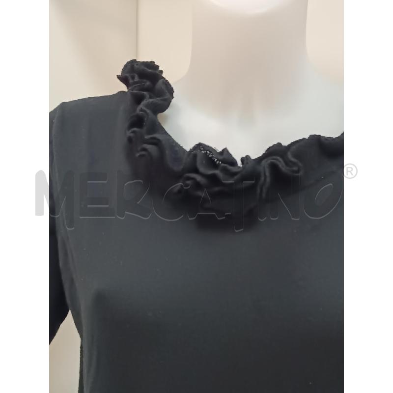 MAGLIA DONNA MAXI NERA TWIN SET 1/2MANICA | Mercatino dell'Usato Torino tenivelli 2