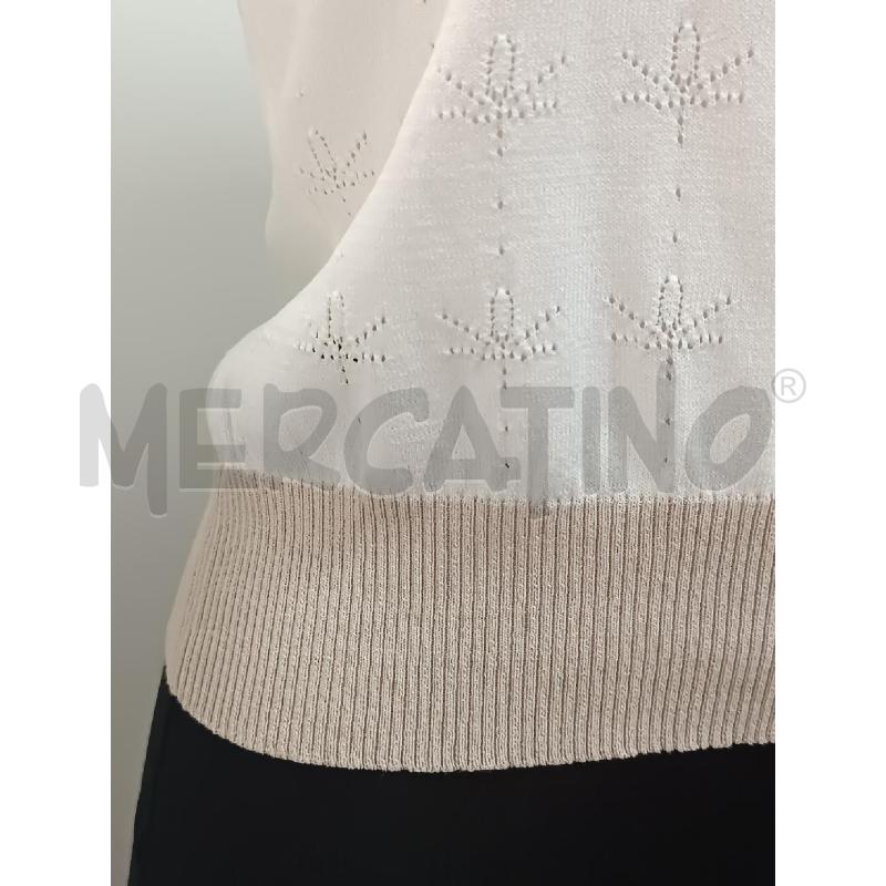 MAGLIA DONNA NORMA J BIANCA BRD BEIGE | Mercatino dell'Usato Torino tenivelli 3