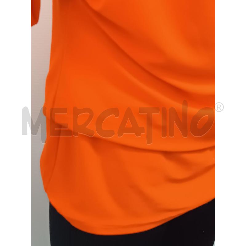 MAGLIA DONNA RIBKOFF ARANCIONE MANICA 3/4  | Mercatino dell'Usato Torino tenivelli 3