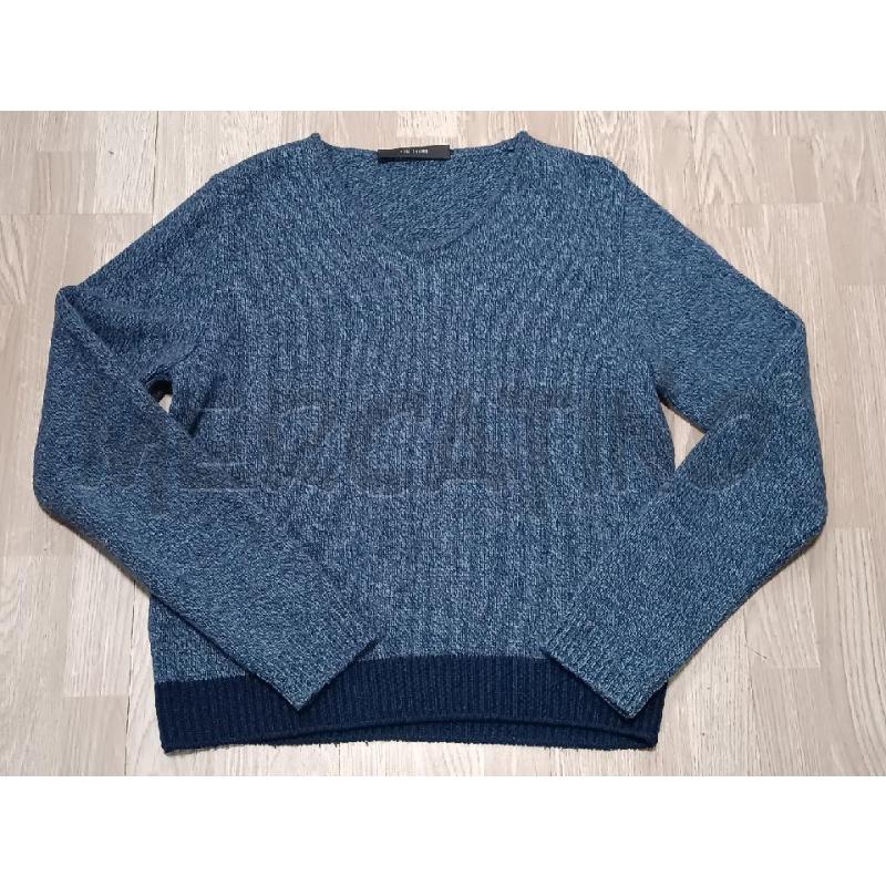 MAGLIA UOMO TOM THUMB BLU SPIGATO | Mercatino dell'Usato Torino tenivelli 1