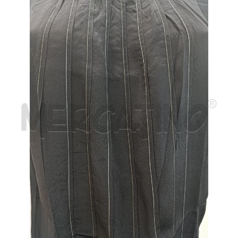 MAGLIETTA DONNA LES COPAINS NERA RIGHE BEIGE  | Mercatino dell'Usato Torino tenivelli 3