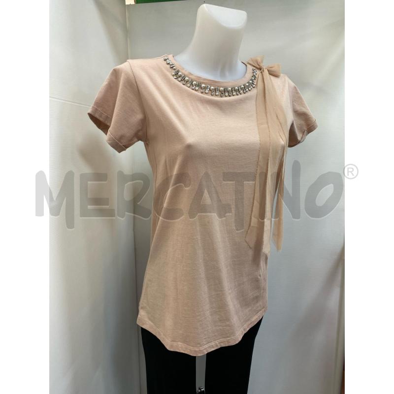 MAGLIETTA DONNA TWIN SET ROSANTICO  | Mercatino dell'Usato Torino tenivelli 2