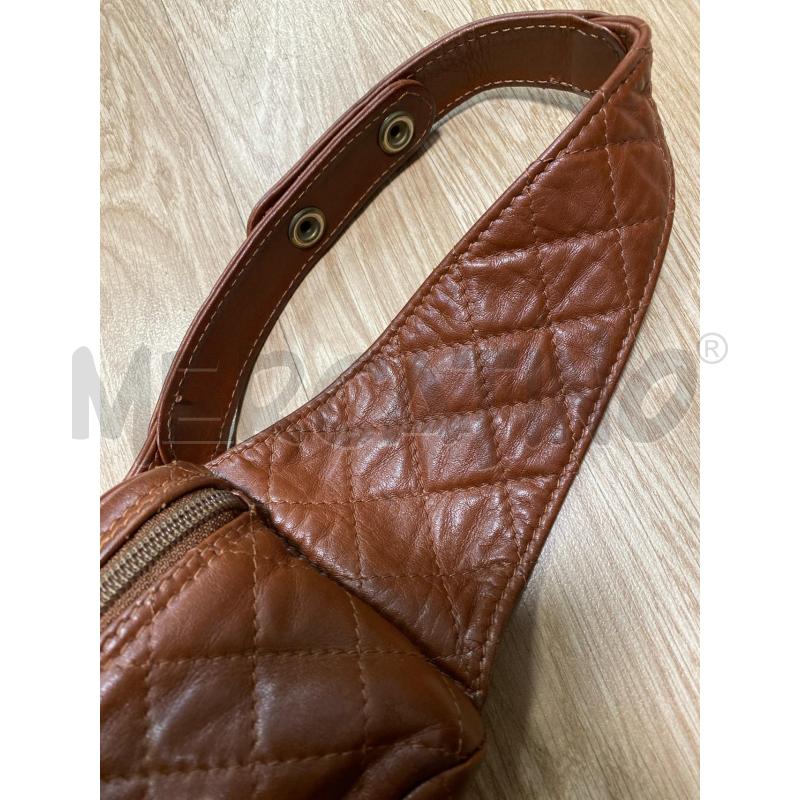 MARSUPIO DONNA PELLE TRAPUNTATO MARRONE DOLCE VITA | Mercatino dell'Usato Torino tenivelli 3