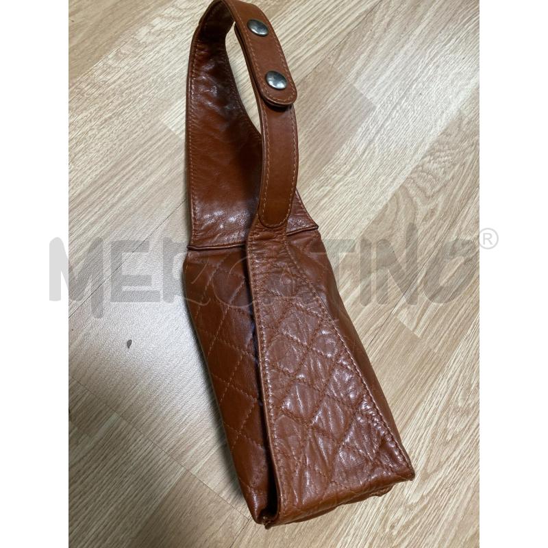 MARSUPIO DONNA PELLE TRAPUNTATO MARRONE DOLCE VITA | Mercatino dell'Usato Torino tenivelli 4
