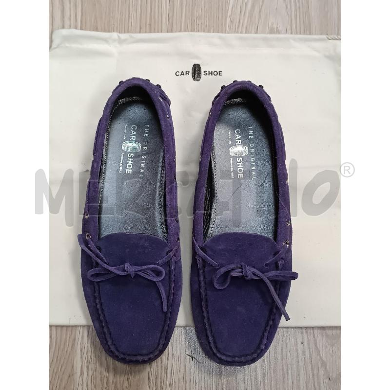 MOCASSINI DONNA CAR SHOE SCAMOSCIATI VIOLA | Mercatino dell'Usato Torino tenivelli 1