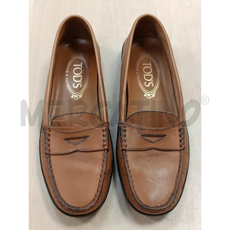 MOCASSINI DONNA TOD'S MARRONE  | Mercatino dell'Usato Torino tenivelli 1