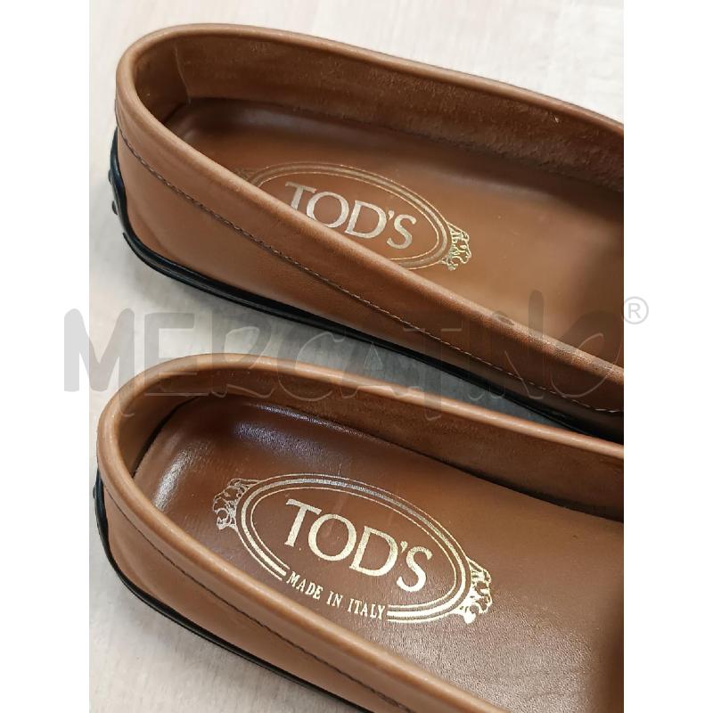 MOCASSINI DONNA TOD'S MARRONE  | Mercatino dell'Usato Torino tenivelli 3