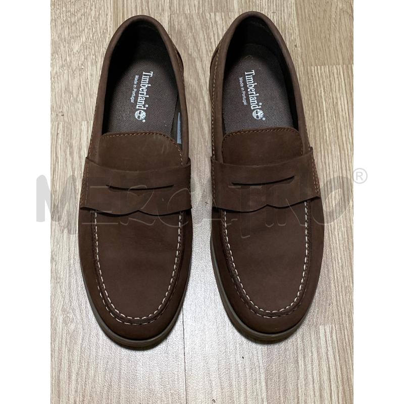MOCASSINI PELLE UOMO TIMBERLAND MARRONI SCAMOSCIATI | Mercatino dell'Usato Torino tenivelli 1