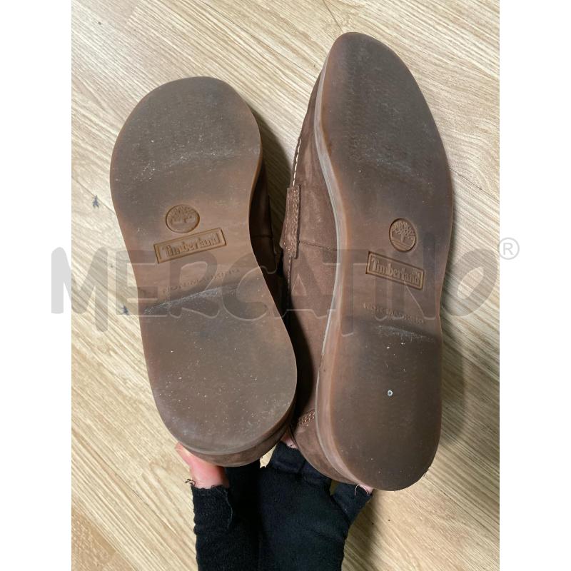 MOCASSINI PELLE UOMO TIMBERLAND MARRONI SCAMOSCIATI | Mercatino dell'Usato Torino tenivelli 4