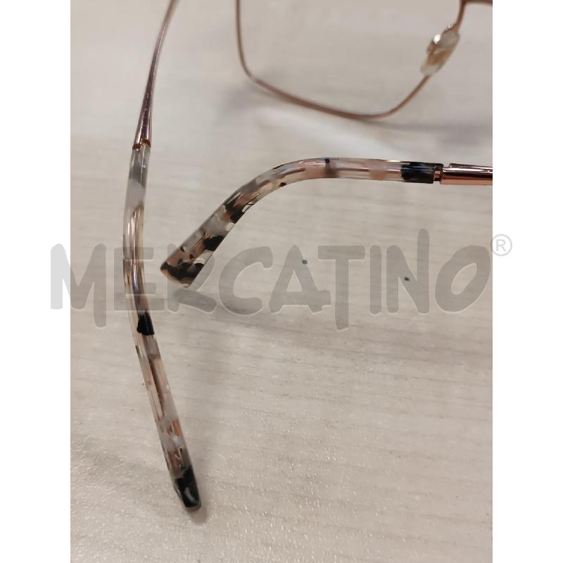 MONTATURA OCCHIALI SWAROVSKI ROSE GOLD E STRASS  | Mercatino dell'Usato Torino tenivelli 3