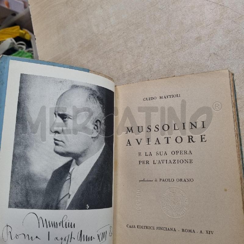 MUSSOLINI AVIATORE | Mercatino dell'Usato Torino tenivelli 5
