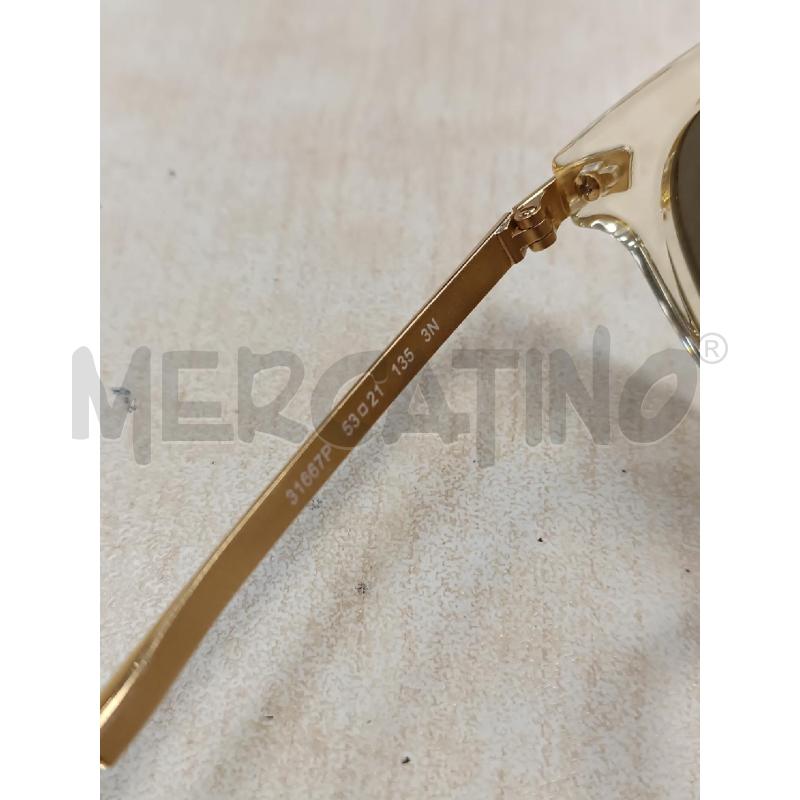 OCCHIALI DA SOLE DONNA MICHAEL KORS MONTATURA TRASPARENTE ORO  | Mercatino dell'Usato Torino tenivelli 5