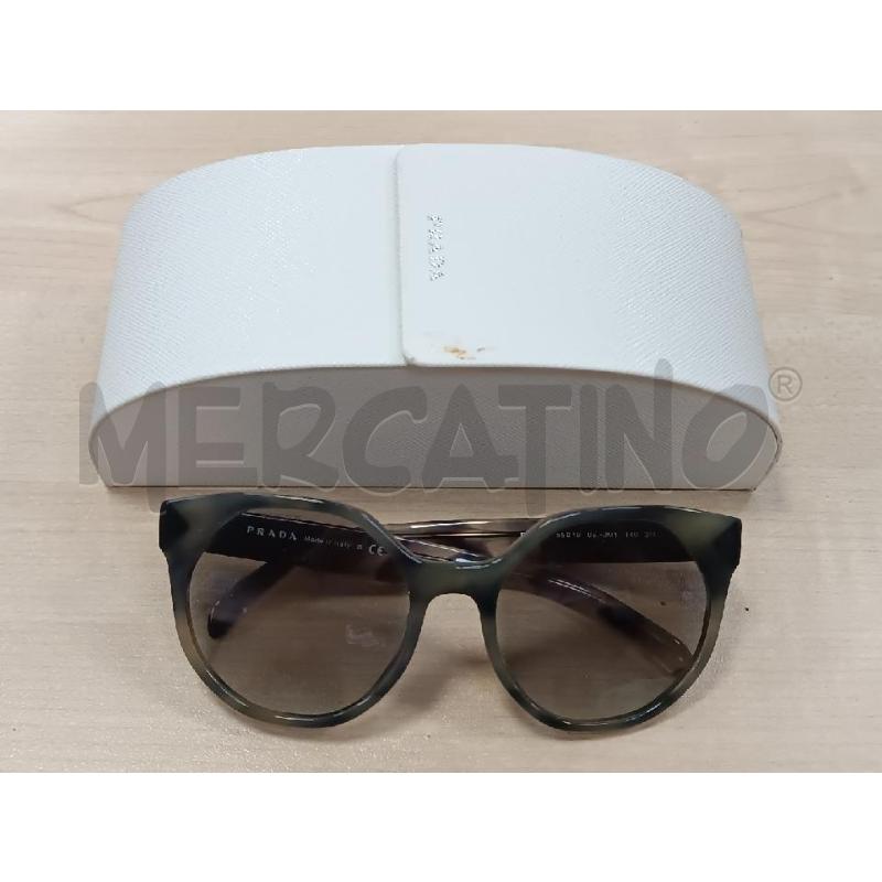 OCCHIALI DA SOLE DONNA PRADA MONTATURA MACULATA GRIGIA  | Mercatino dell'Usato Torino tenivelli 1