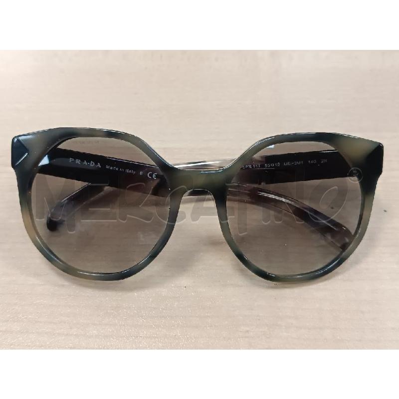 OCCHIALI DA SOLE DONNA PRADA MONTATURA MACULATA GRIGIA  | Mercatino dell'Usato Torino tenivelli 2